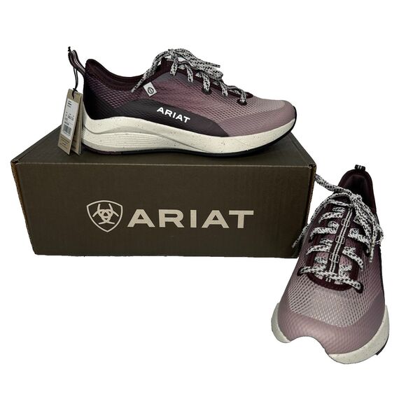 Ariat Shiftrunner Womens Shoes NWT Winetasting Size 6 - Picture 1 of 13